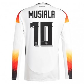 Prima Maglia Germania Musiala 10 Euro 2024 Manica Lunga